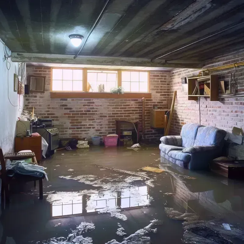 Flooded Basement Cleanup in Lake Shore, MN